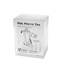 10mL Pipette Tips, Filtered, Ovation, Graduated, RNase/DNase Free & Non-Pyrogenic Certified, Boxed, Sterile
