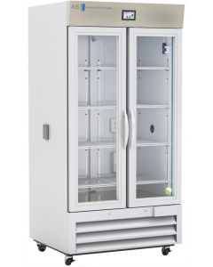 ABS TempLog Premier Glass Door Chromatography Refrigerator, 36 Cu. Ft. Double  Swing Glass Door