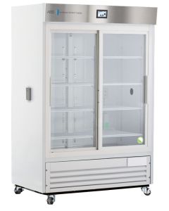 ABS TempLog Premier Glass Door Chromatography Refrigerator, 47 Cu. Ft.  Double Slide Glass Door
