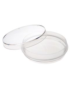 100mm x 20mm Petri Dish w/Grip Ring, Sterile