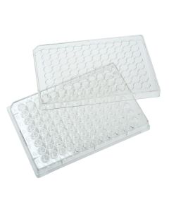 96 Well Tissue Culture Plate with Lid, Individual, Sterile
