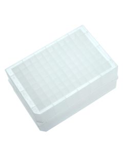 96 Deep Well Storage Plate, 1.0mL, PP, Round Well, V-Bottom, Non-sterile