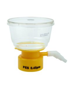 150mL Bottle Top Filter, PES Filter Material, 0.45μm, 50mm, Sterile