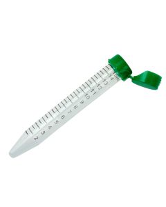 15mL Centrifuge Tube, Flip Top Cap - Paperboard Rack, Sterile