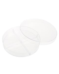100mm x 15mm Petri Dish, 4 Compartments, Sterile