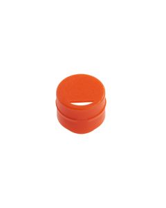 Cap Insert for CF Cryogenic Vials, Orange ,Non-sterile