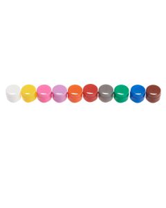 Cap Insert for CF Cryogenic Vials, Assorted Colors, Non-sterile
