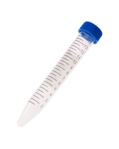 15mL Centrifuge Tube, Blue Cap - Bag, Sterile