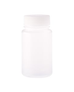 125mL Wide Mouth Bottle, Round, PP, Non-sterile