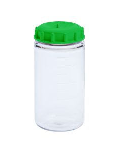 250mL Centrifuge Bottles, Polycarbonate, Knurled Seal Cap, Non-sterile