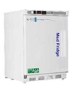 ABS Premier Pharmacy/Vaccine Undercounter Refrigerator, 4.6 Cu. Ft, Solid Door Refrigerator (Built-In); Left Hinged