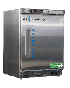 ABS Premier Pharmacy/Vaccine Undercounter Freezer, 4.2 Cu. Ft, Stainless Steel Freezer (Built-In)