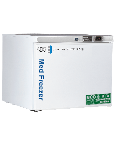 ABS Premier Pharmacy/Vaccine Undercounter Freezer, 1.3 Cu. Ft, Solid Door Freezer (Freestanding) AUTO DEFROST; Left Hinged