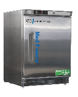 ABS Premier Pharmacy/Vaccine Undercounter Freezer, 4.2 Cu. Ft, Stainless Steel Freezer (Built-In)